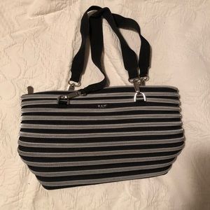 Fantastic vintage BAM zipper handbag